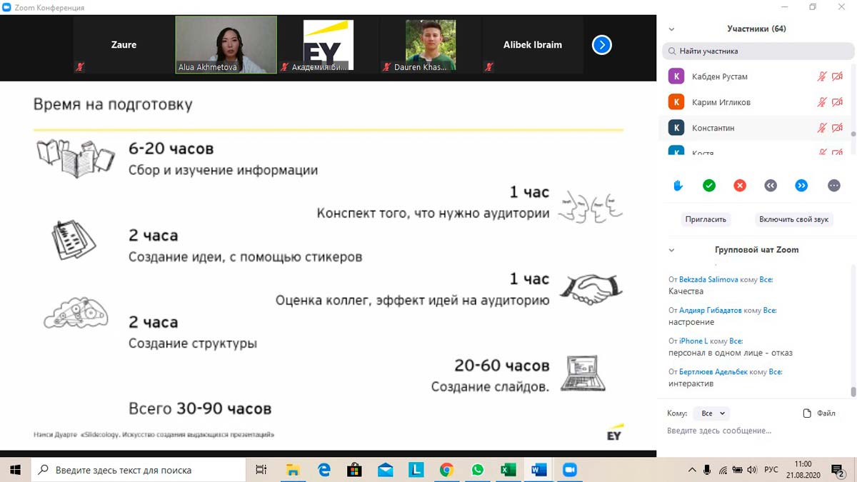 О вебинаре Ernst & Young Kazakhstan «Создание эффективной презентации» — фото 12