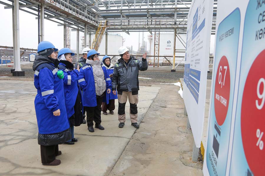 Ассоциация «KAZENERGY» приняла участие в посещении предприятий нефтегазового сектора в Атырауской области — фото 3