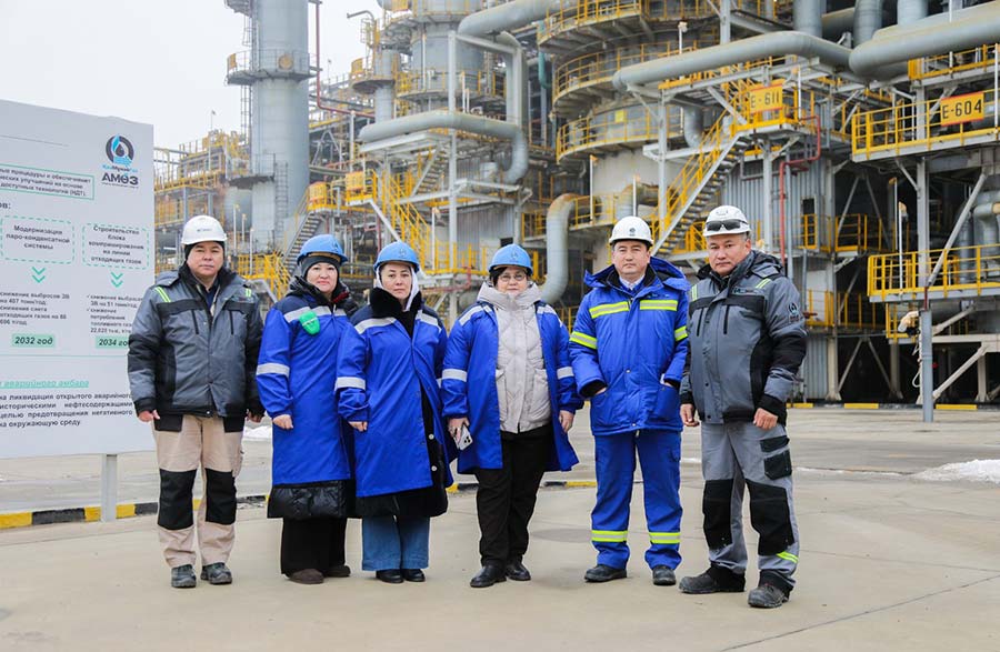 Ассоциация «KAZENERGY» приняла участие в посещении предприятий нефтегазового сектора в Атырауской области — фото 4