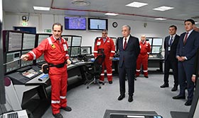 С проектом расширения Карачаганака ознакомили Президента Казахстана