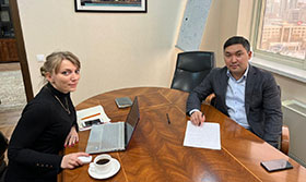 Представители казахстанского и российского национальных комитетов ВНС обсудили вопросы Молодежного форума