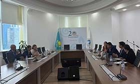 KAZENERGY DISCUSSED THE FORMATION OF A NATIONAL PLAN FOR CARBON CREDITS