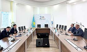 A WORKING MEETING WAS HELD BETWEEN KAZENERGY ASSOCIATION AND THE EXECUTIVE COMMITTEE OF THE ELECTRIC POWER COUNCIL OF THE CIS COUNTRIES