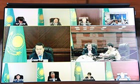 Заседание Совета отечественных предпринимателей под председательством Премьер-Министра РК Алихана  Смаилова